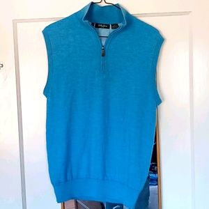 Bobby Jones Sleeveless 1/4 Zip Sz S